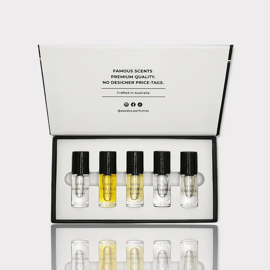 Asēdos Perfume Oil Collection - Woody